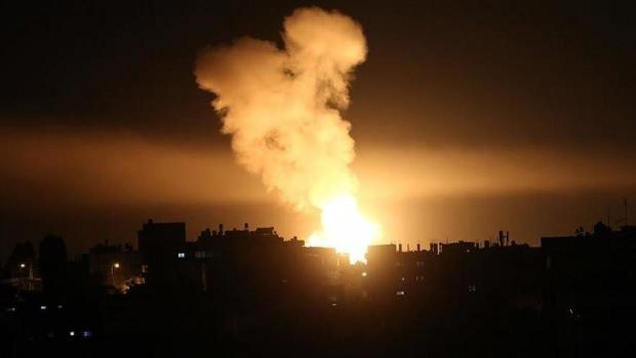 İsrail Gazze'yi vurdu!