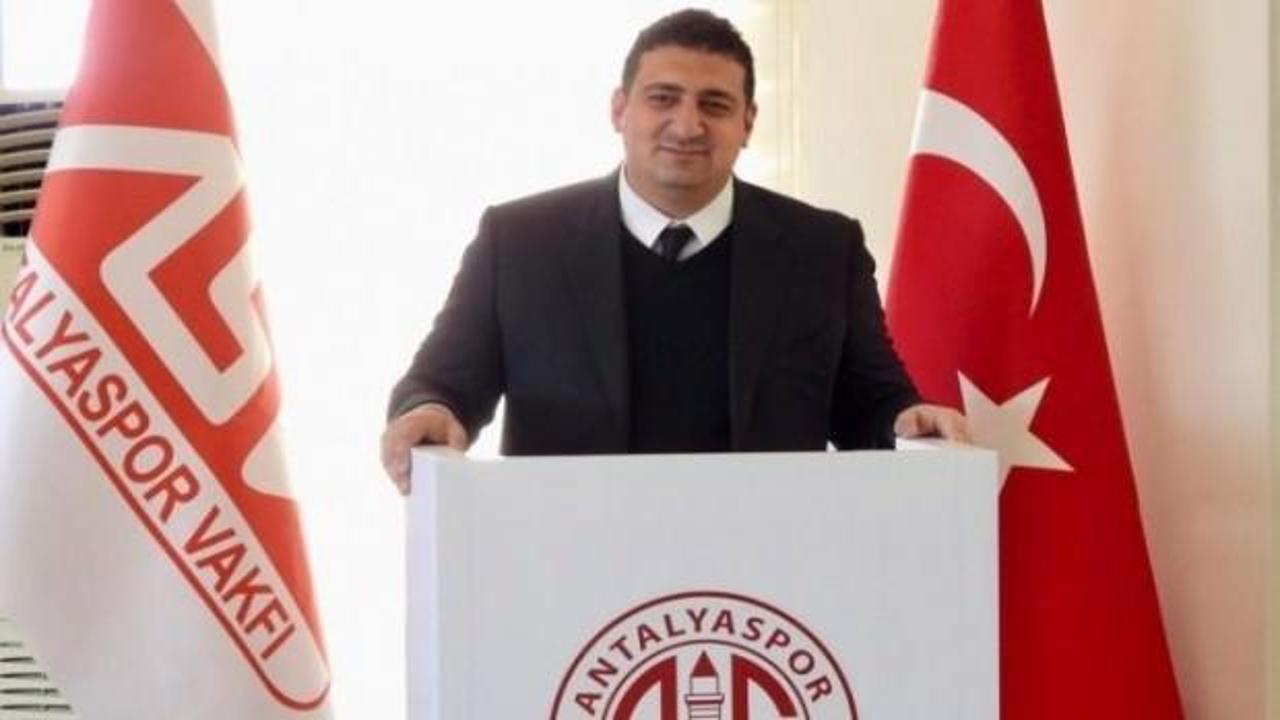 Antalyaspor Vakfı başkanlığına Ali Şafak Öztürk seçildi