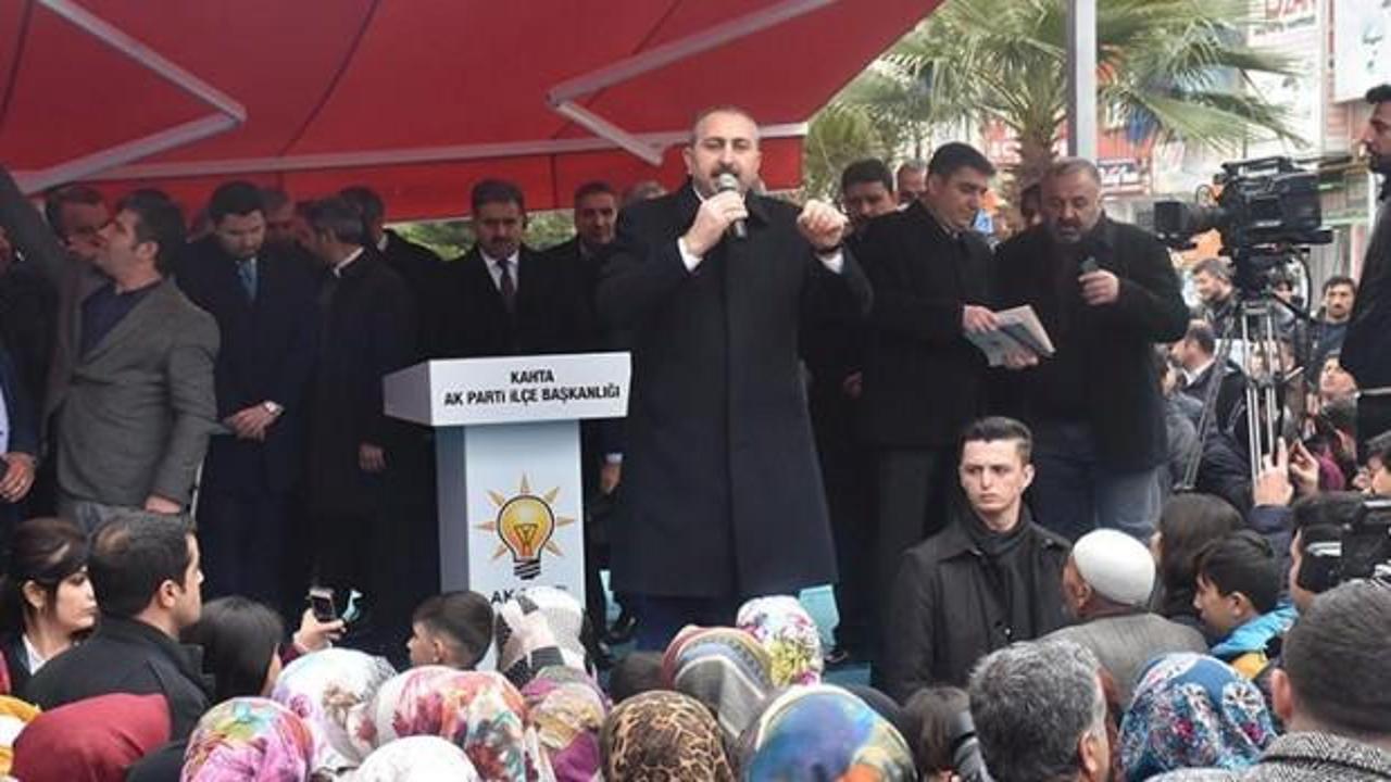Bakan Gül'den Kılıçdaroğlu'na tepki