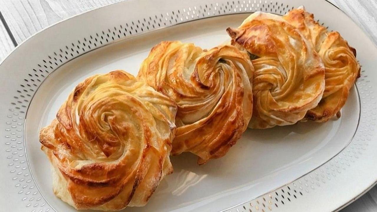 Nefis rüzgar gülü böreği nasıl yapılır?