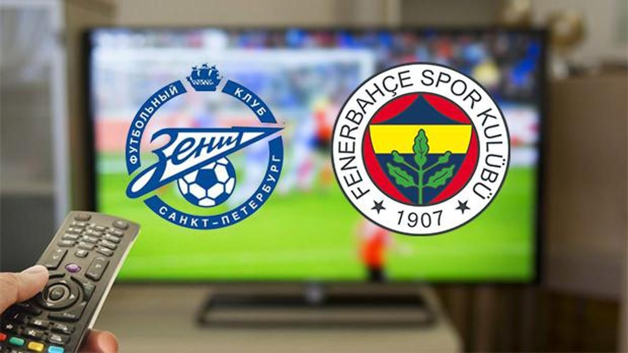 Fenerbahçe Zenit maçını şifresiz veren kanallar! FB-Zenit...
