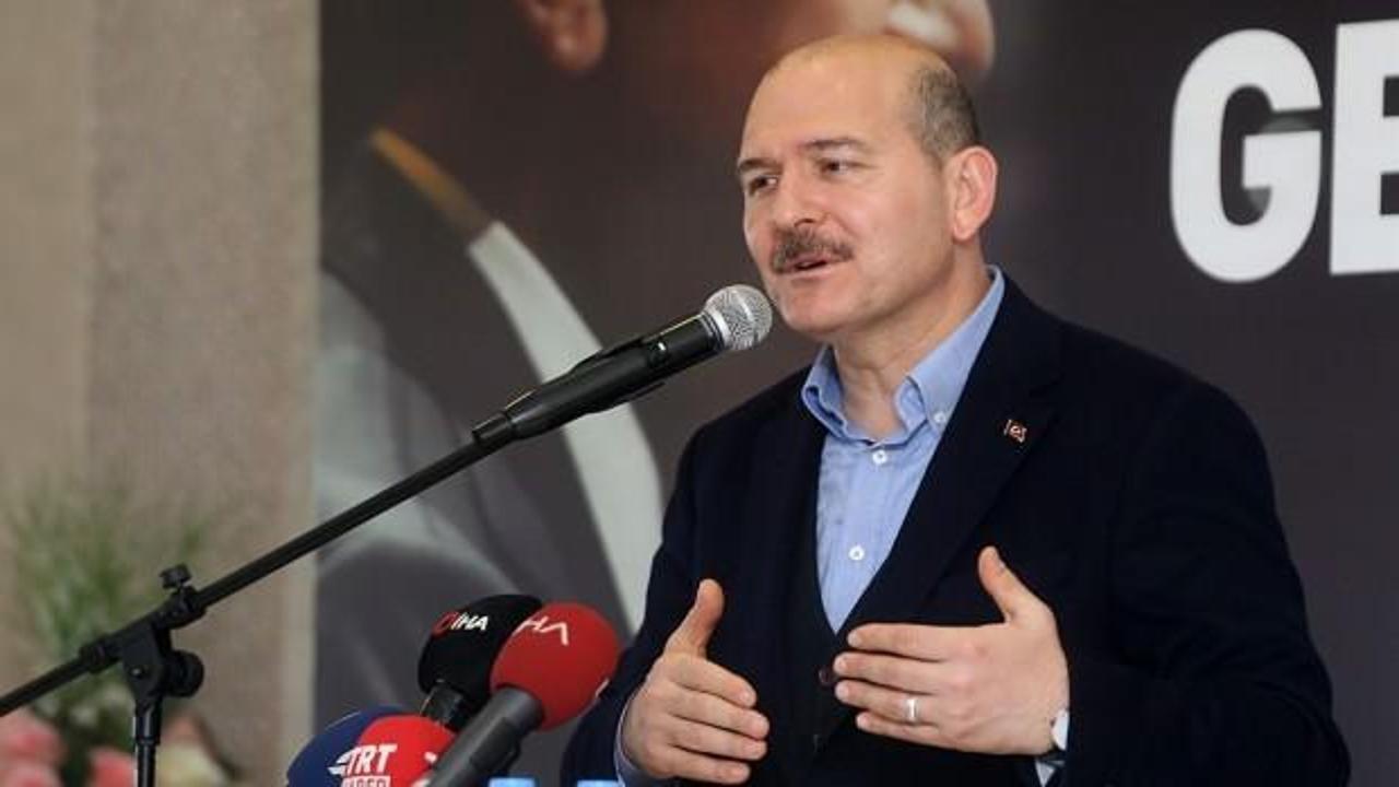 Soylu: Elimde &ouml;yle istihbaratlar var ki...
