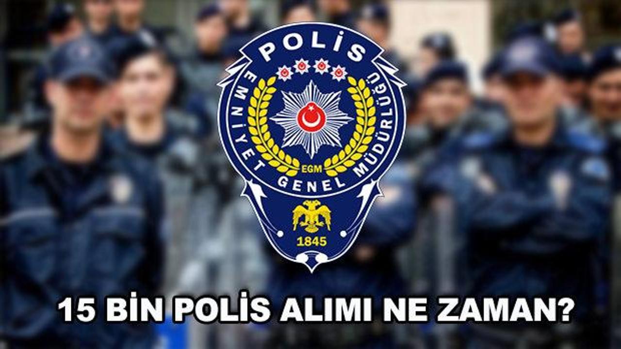 15 bin polis alımı ne zaman yapılacak? Süleyman Soylu detayları açıkladı!