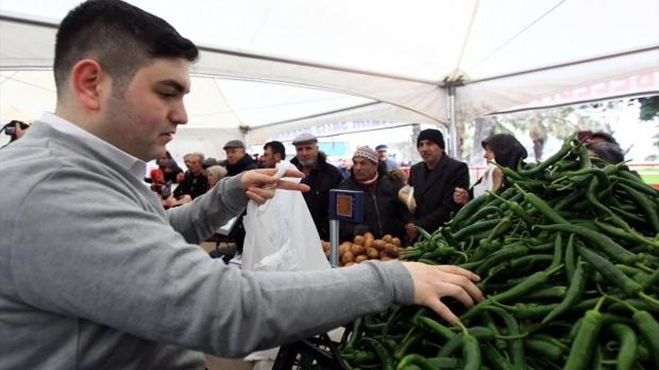 Samsun'da tanzim satış noktaları açıldı