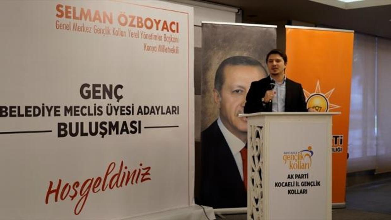 Milletvekili Özboyacı genç meclis üyesi adaylarıyla buluştu