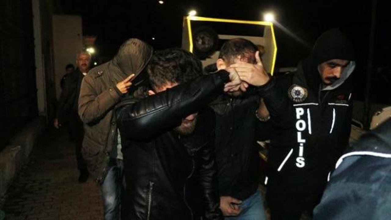 Adana’da torbacı operasyonu: 41 gözaltı