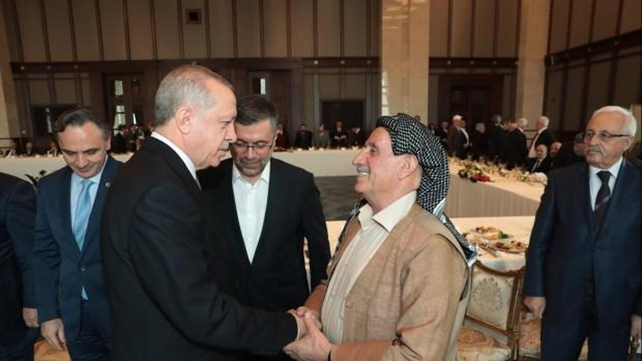 Cumhurbaşkanı Erdoğan, kanaat &ouml;nderleri ile g&ouml;r&uuml;şt&uuml;