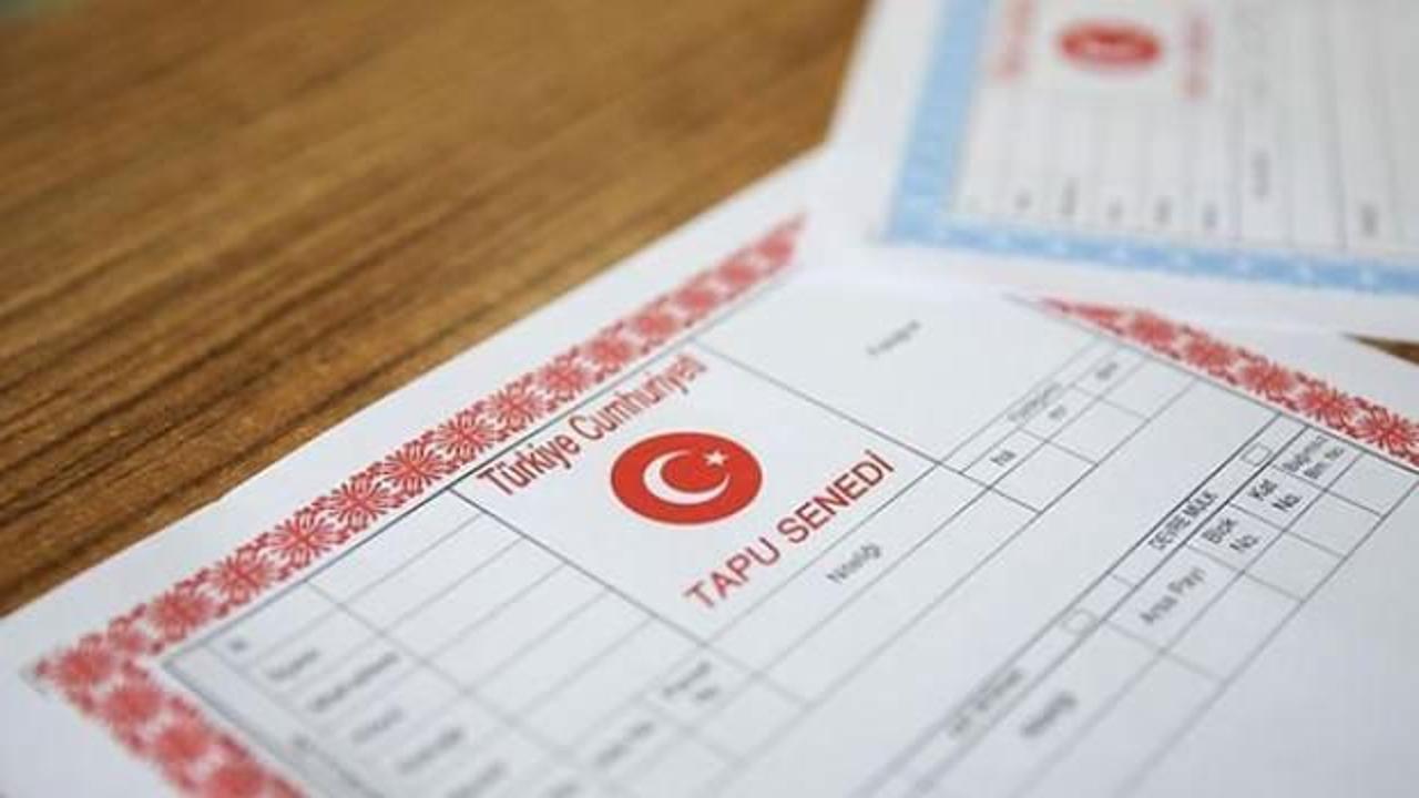 Türkiye’de kişi başına 2 tapu düşüyor