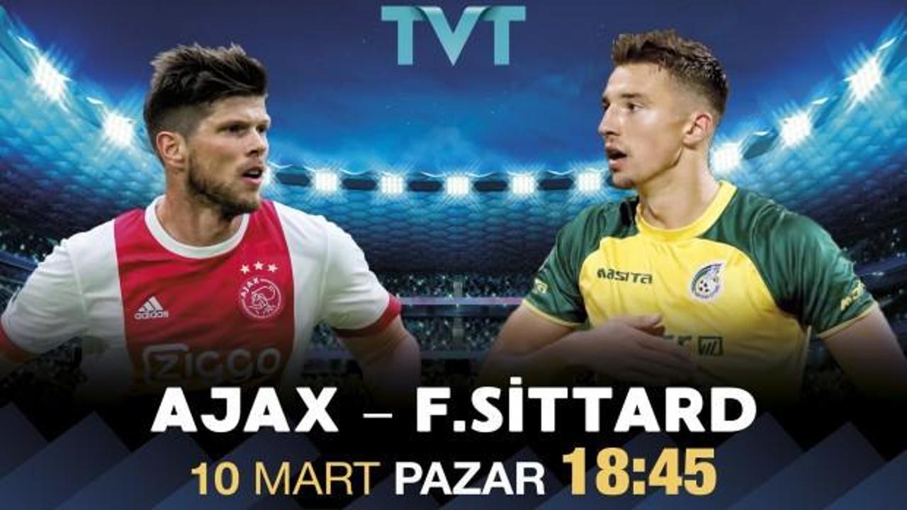 Ajax - Fortuna Sittard heyecanı TVT'de