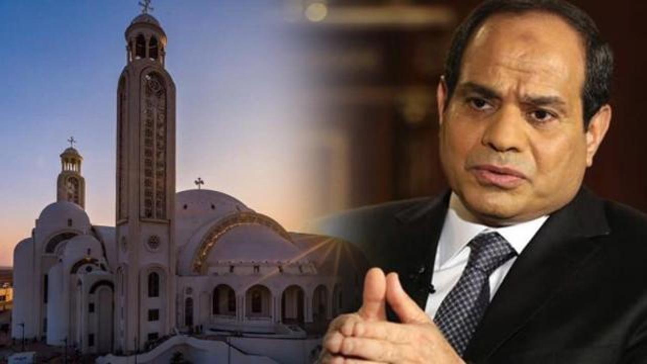 Mısır'da darbeci Sisi, 100'den fazla kaçak kiliseye ruhsat verdi!