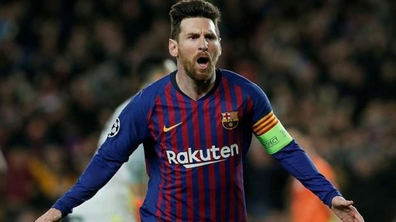 Lionel Messi 6. kez Altın Ayakkabı'ya koşuyor
