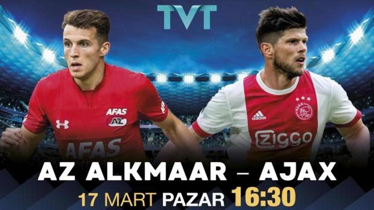 AZ Alkmaar - Ajax maçı TVT'de!