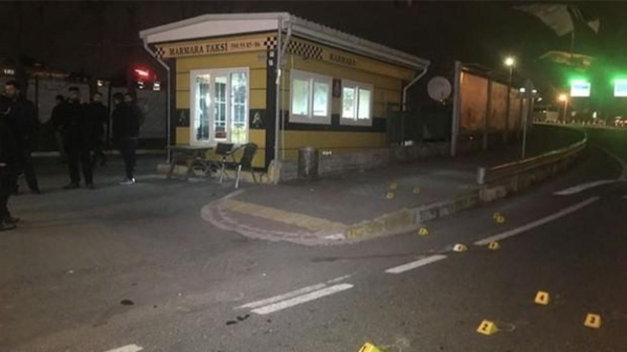 Avcılar&rsquo;da taksi durağına silahlı saldırı
