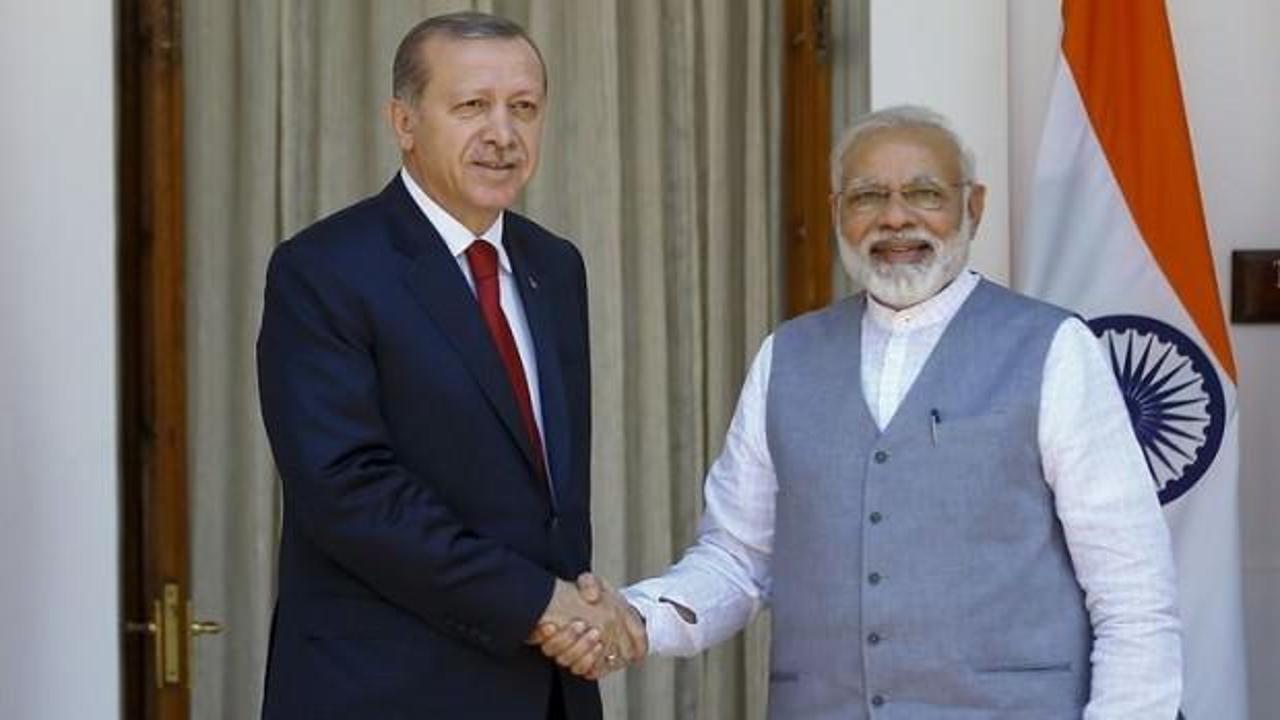 Erdoğan'dan Hindistan Başbakanı Modi ile kritik görüşme!
