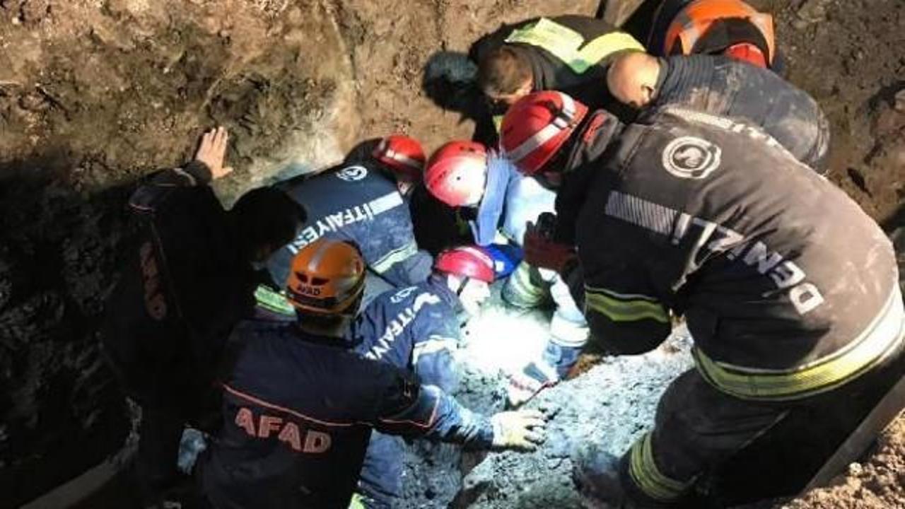 Tünel inşaatında göçük: 1 işçi hayatını kaybetti