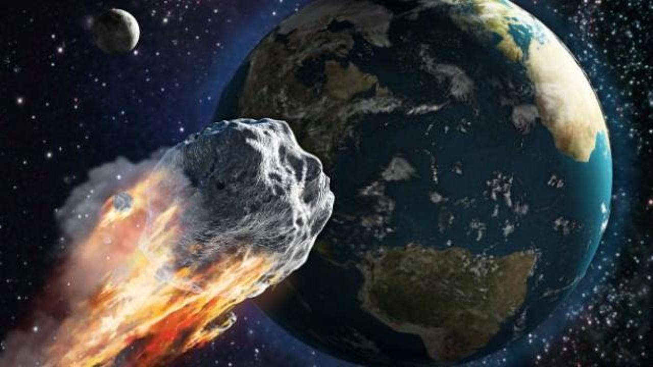 1500 tonluk meteor Dünya'ya çarptı