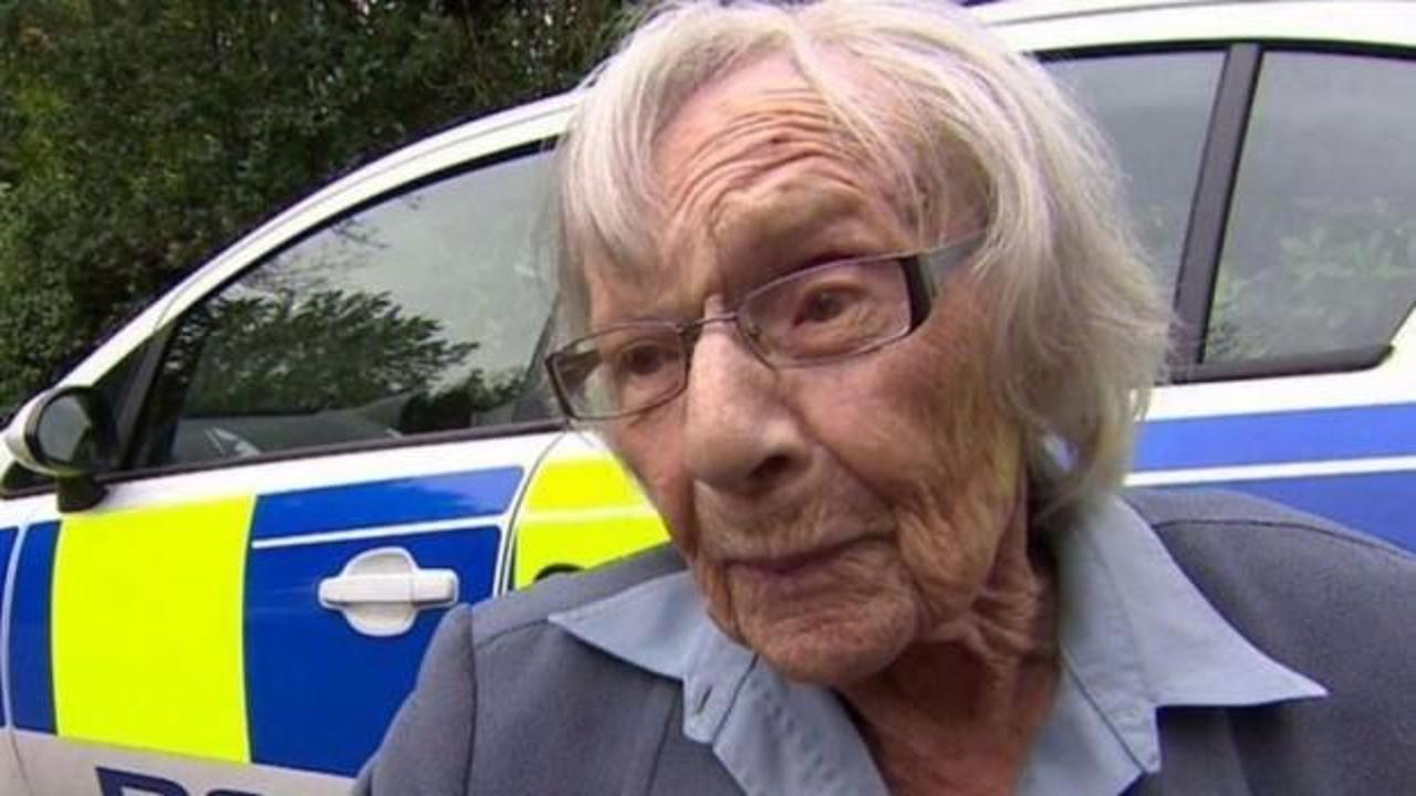 104 yaşındaki kadının polislere seslendi: Ne olur beni tutuklayın