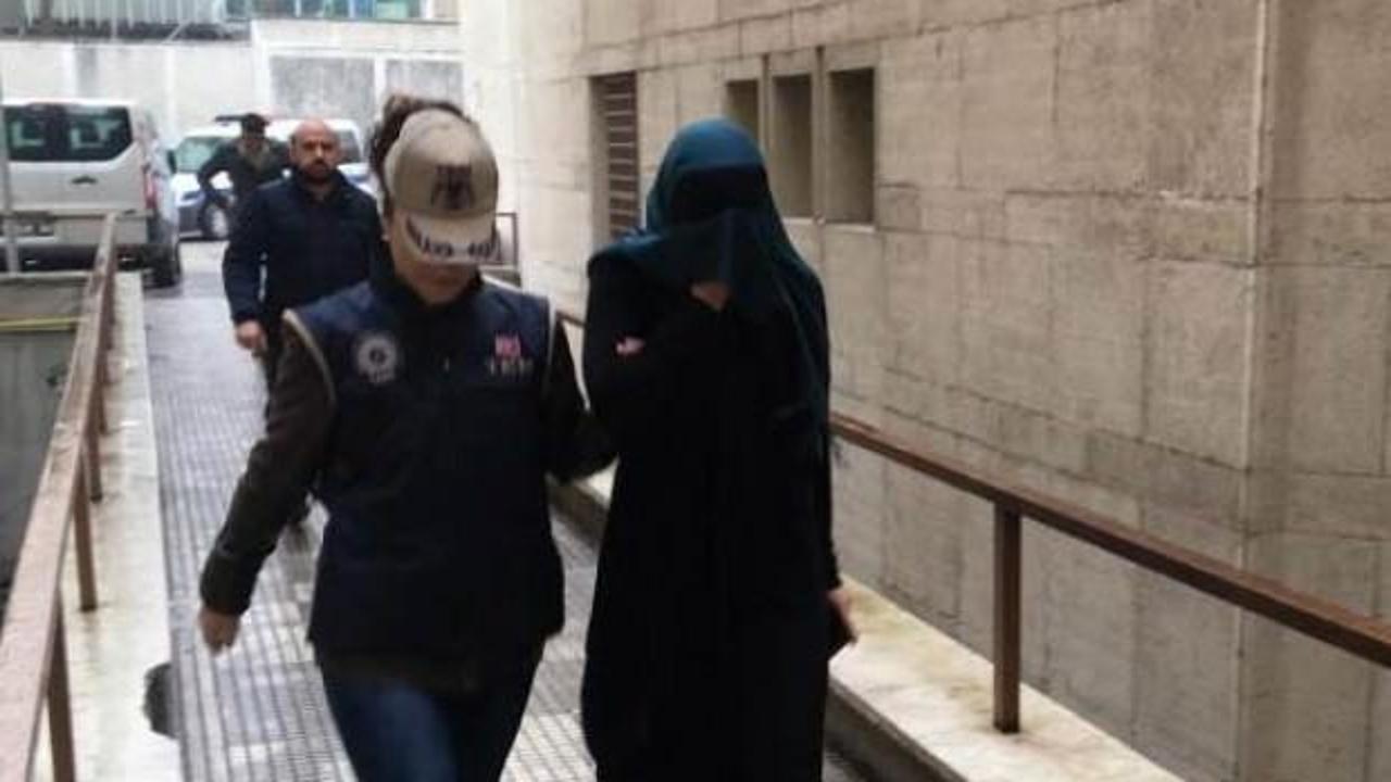 Bursa'da yakalanan DEAŞ'lı kadın terörist Interpol'e teslim edildi