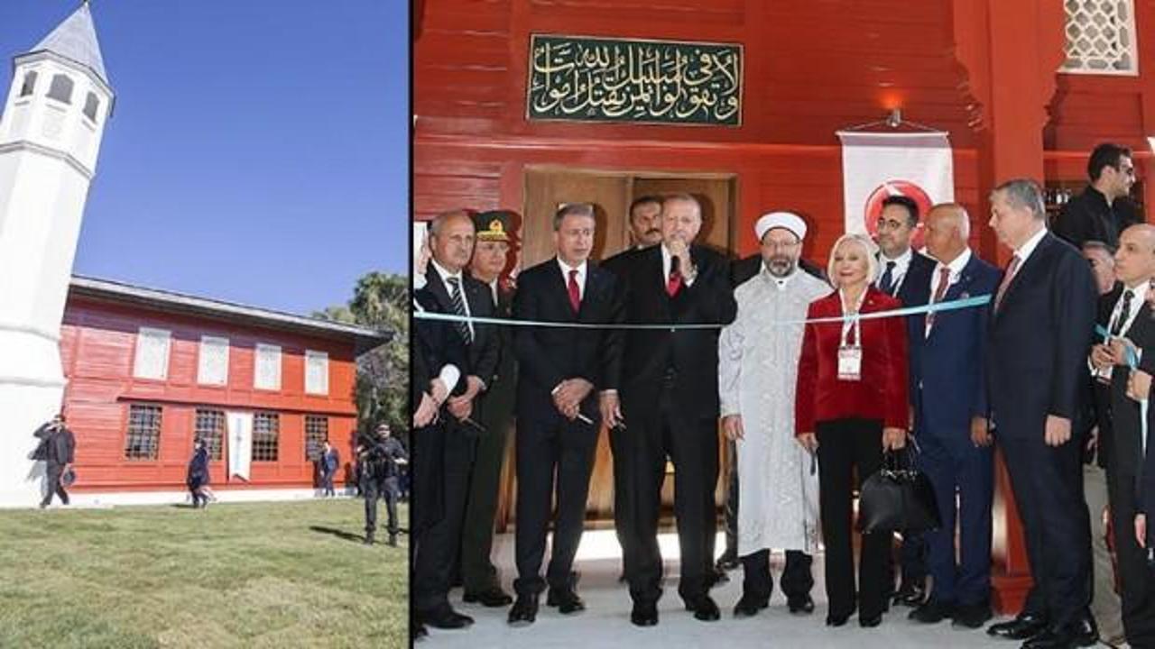 Erdoğan Çanakkale'de cami açılışı gerçekleştirdi