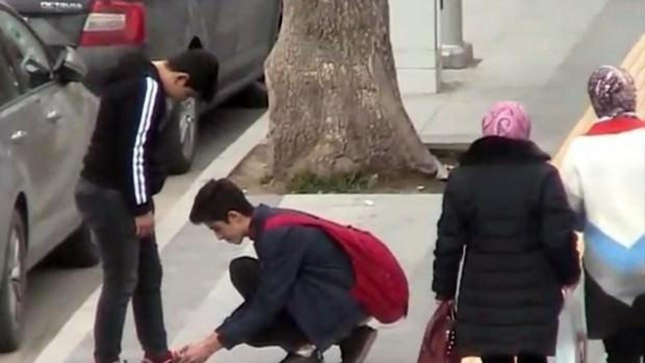 Kolu sakat gibi davrandı, yardım gecikmedi