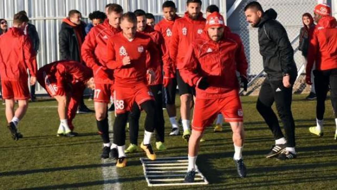 Sivasspor'da Kayserispor hazırlıkları sürüyor 