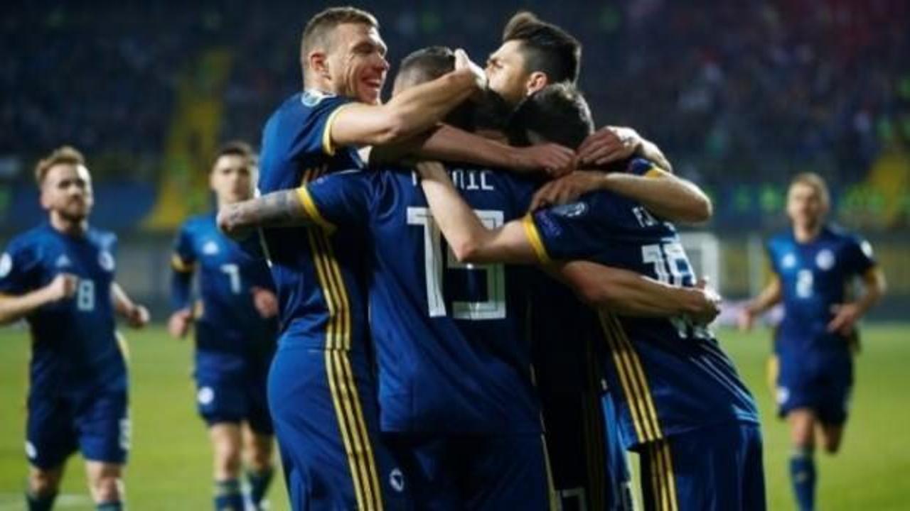 Süper Lig yıldızları Bosna Hersek'e 3 puanı getirdi