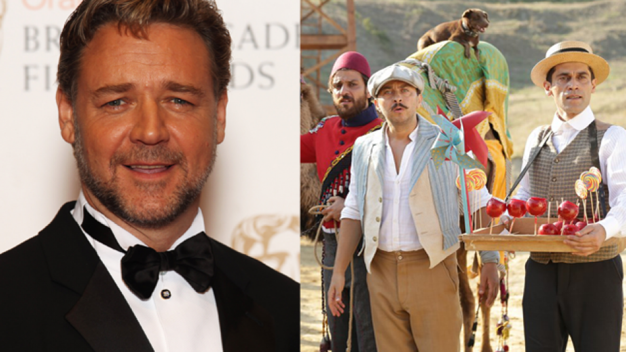 'Türk işi dondurma'ya Russell Crowe destek verdi!
