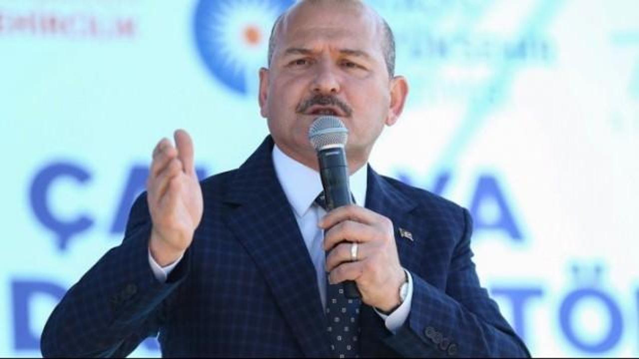 Süleyman Soylu'dan Alper Taş'a: Apo'nun uşağı alçak