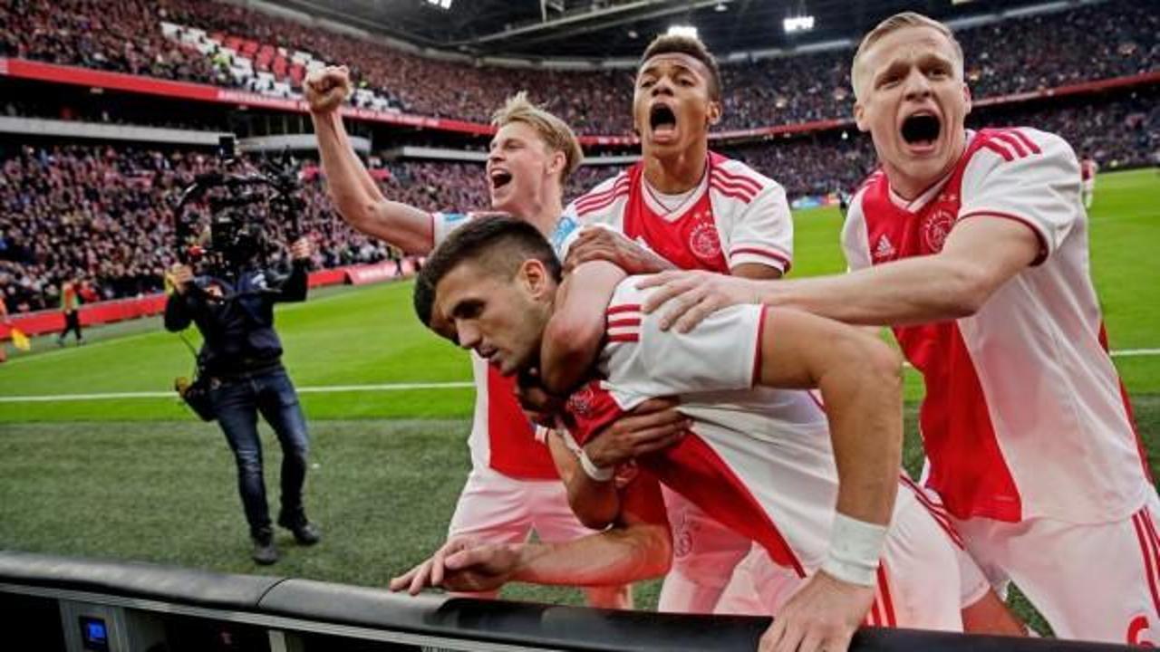 Ajax şampiyonluk yolunda PSV'ye acımadı! 