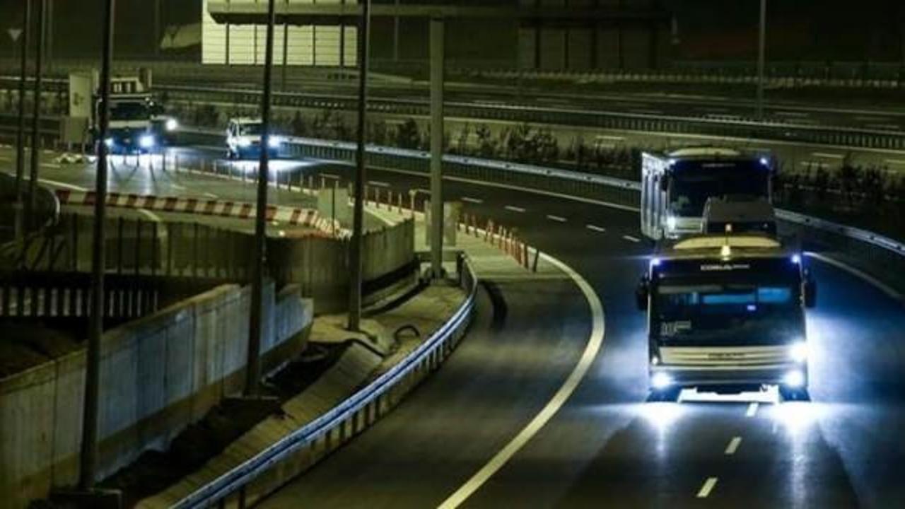 İstanbul'da bu yollara dikkat! 23:59'a kadar kapalı olacak