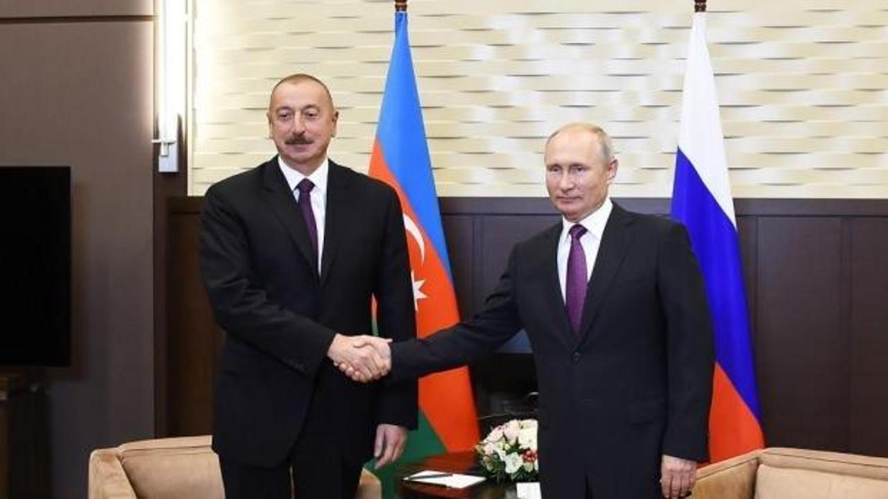 Putin ve Aliyev'den önemli görüşme!
