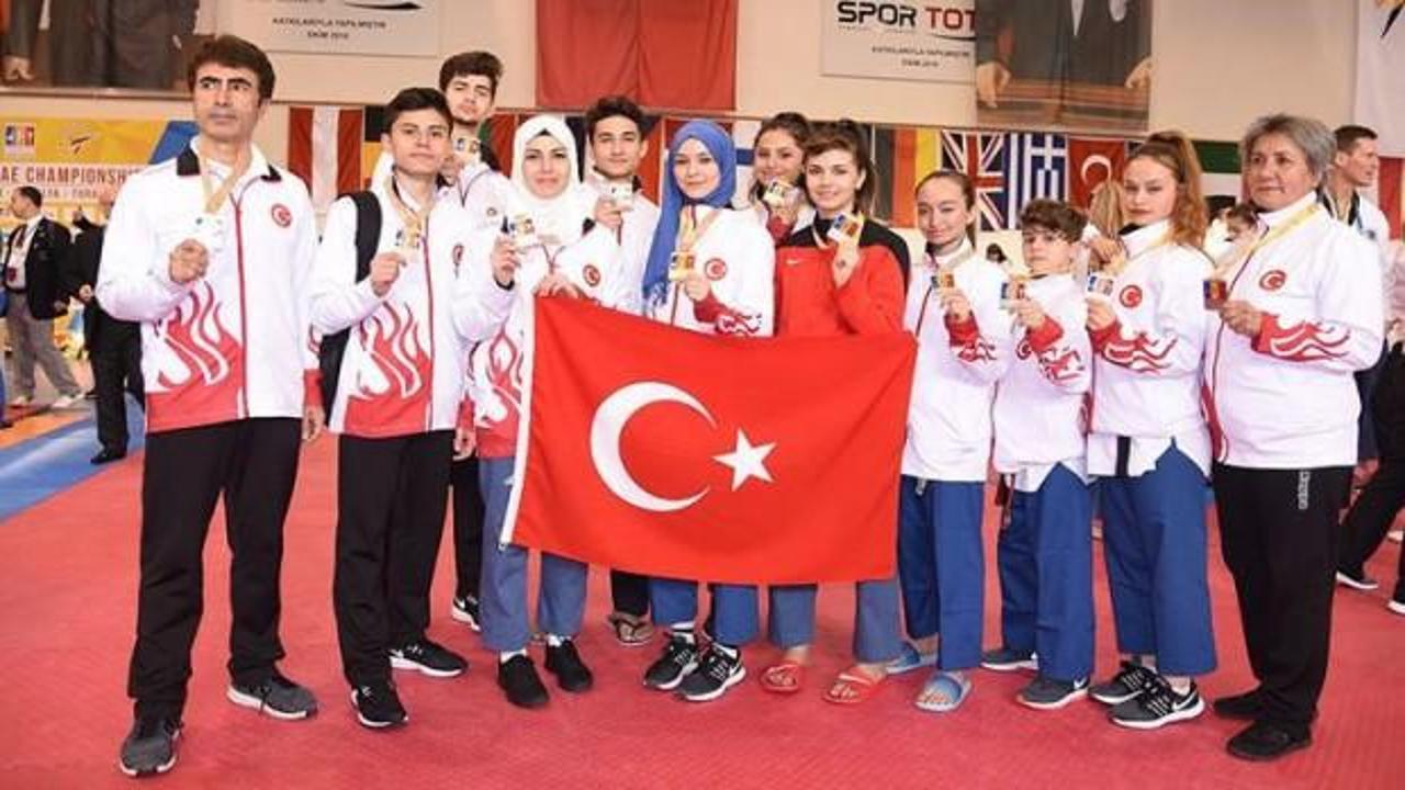 Türkiye tekvandoda Avrupa şampiyonu oldu