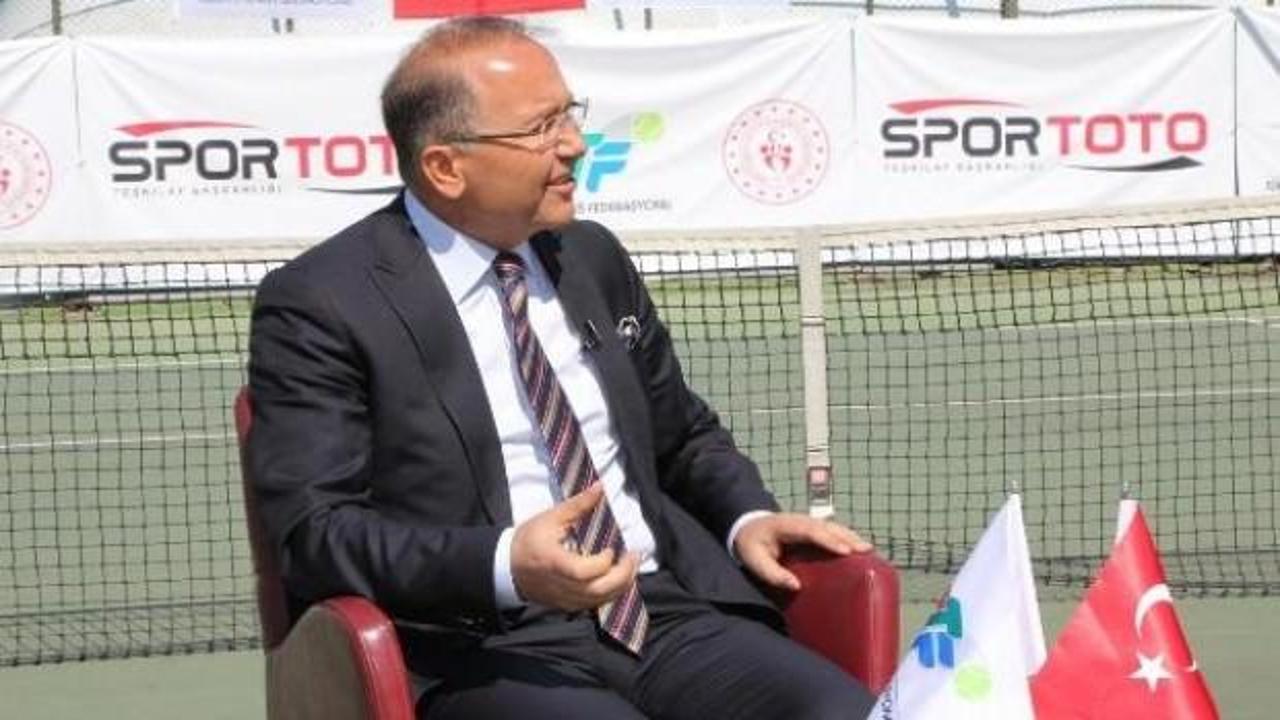 'Türkiye'de tenisi herkesin sporu yaptık'