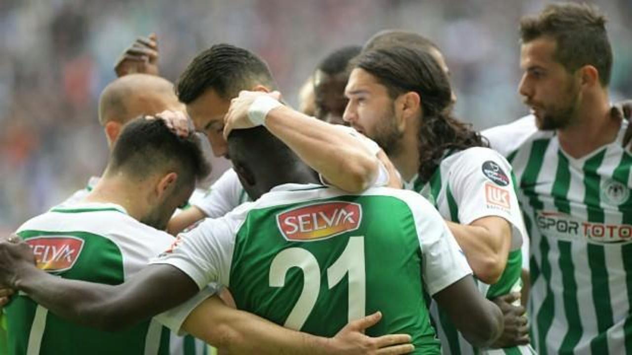 Konyaspor'un galibiyet hasreti 10 maça çıktı