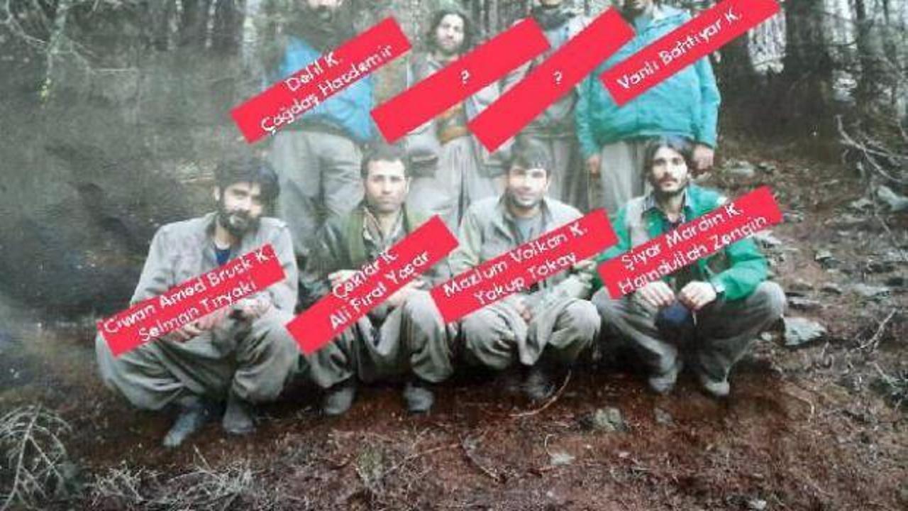 PKK'lı teröristler o fotoğrafı görünce korkuyor