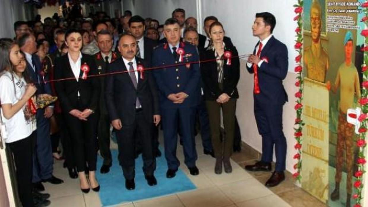 Afrin şehidinin hayali kütüphane açıldı
