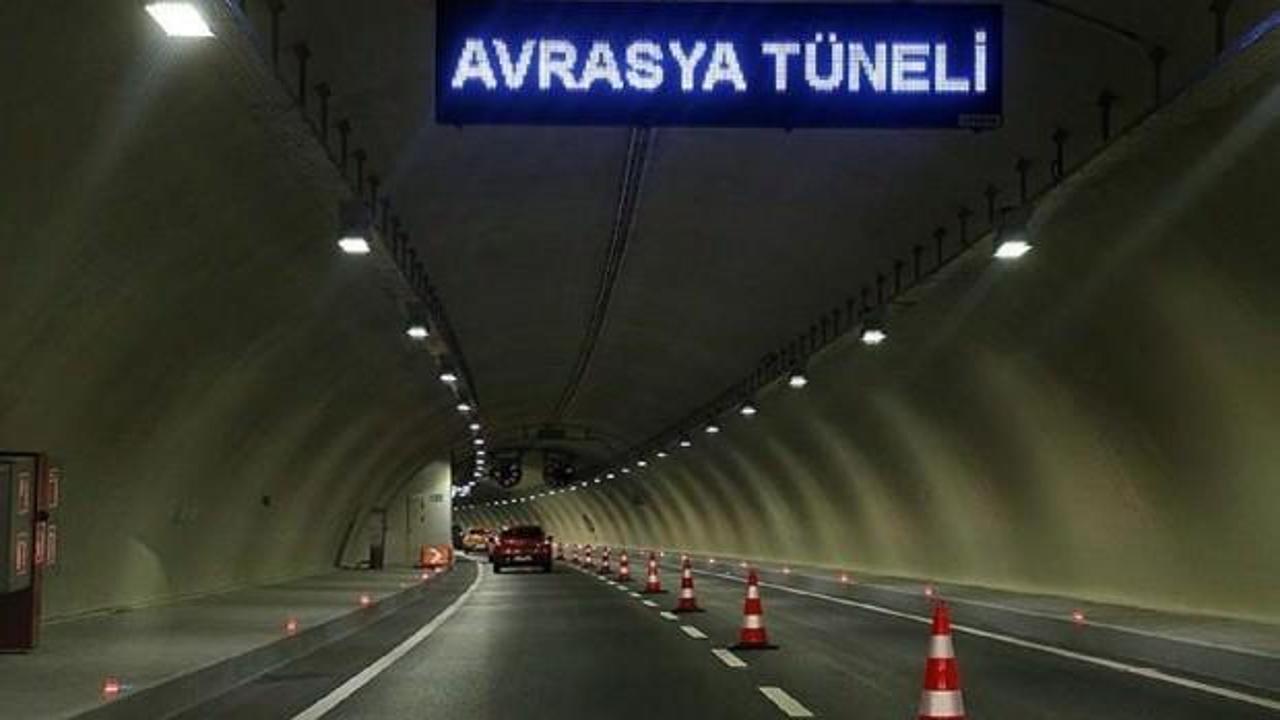 Avrasya Tüneli yarın trafiğe kapatılacak