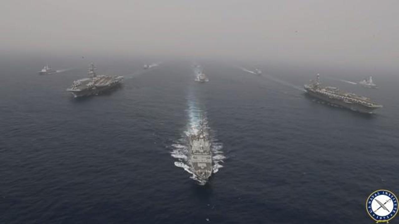 ABD, Akdeniz'e gönderdiği savaş gemileriyle açık açık tehdit etti