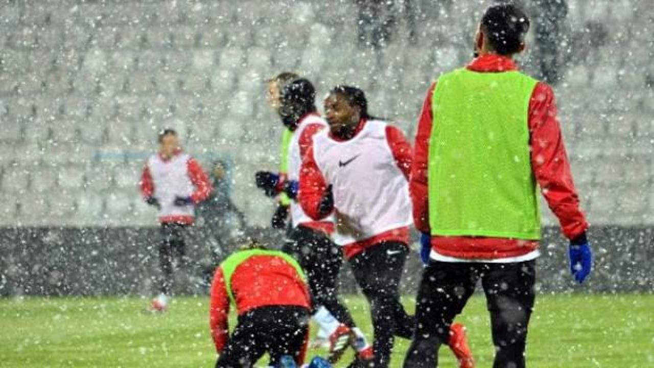BB Erzurumspor hayati maça kar altında hazırlanıyor