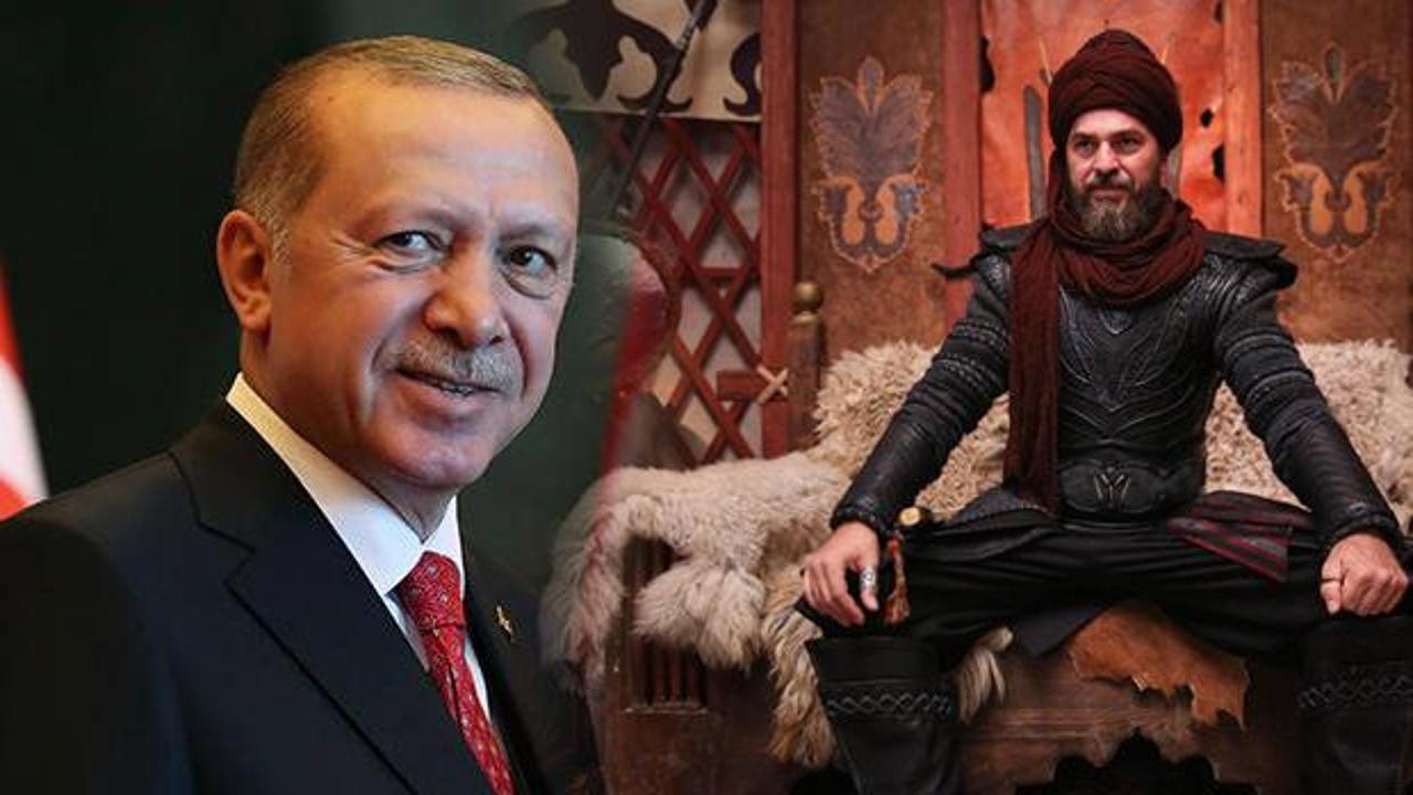 Cumhurbaşkanı Erdoğan, Diriliş Ertuğrul için övgü dolu sözler