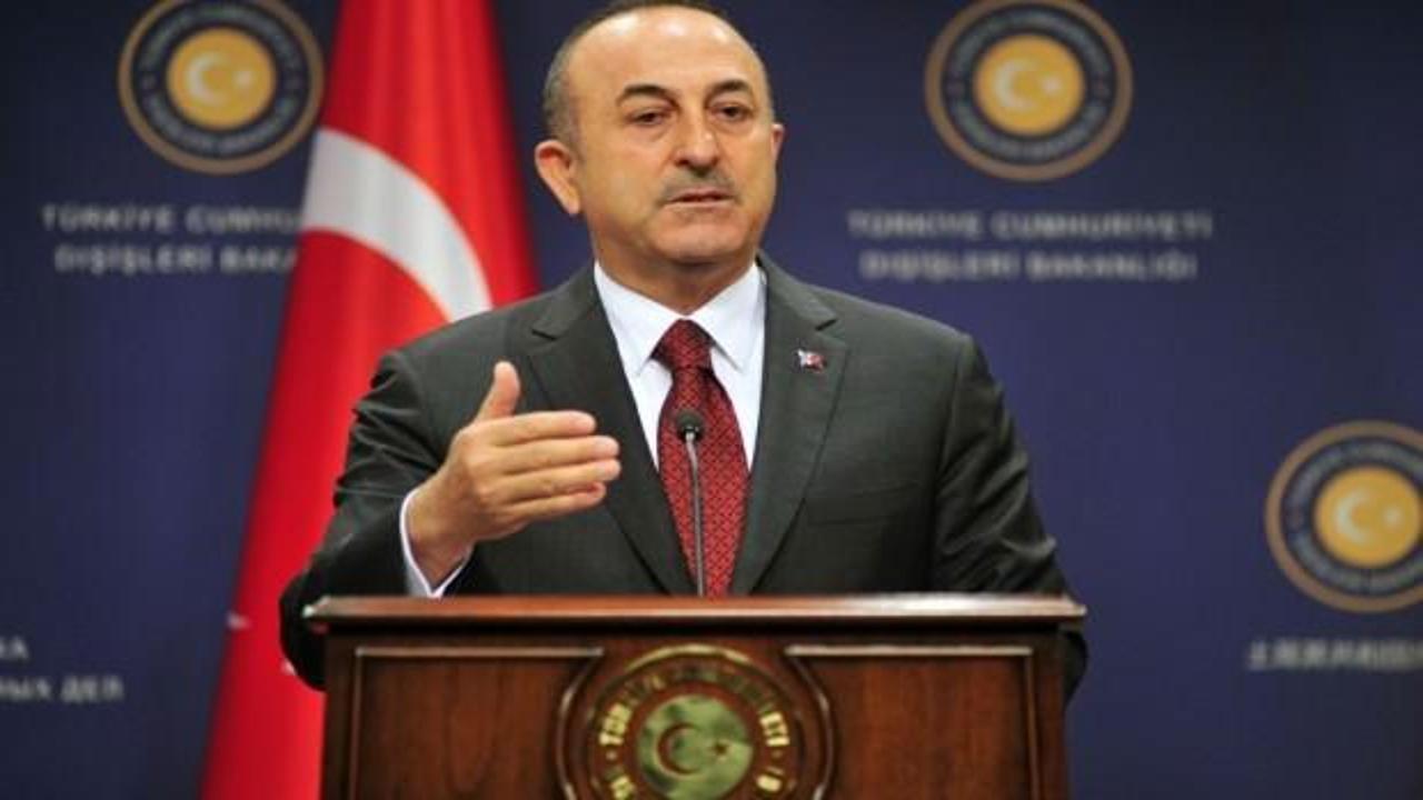 Dışişleri Bakanı Çavuşoğlu'ndan ABD'nin kararına tepki