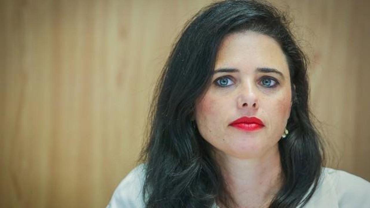 İsrailli bakan Ayelet Shaked nefret kustu