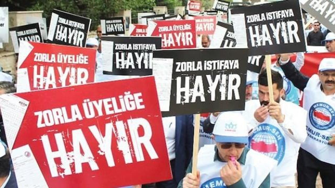 CHP ve HDP'den işçilere istifa baskısı