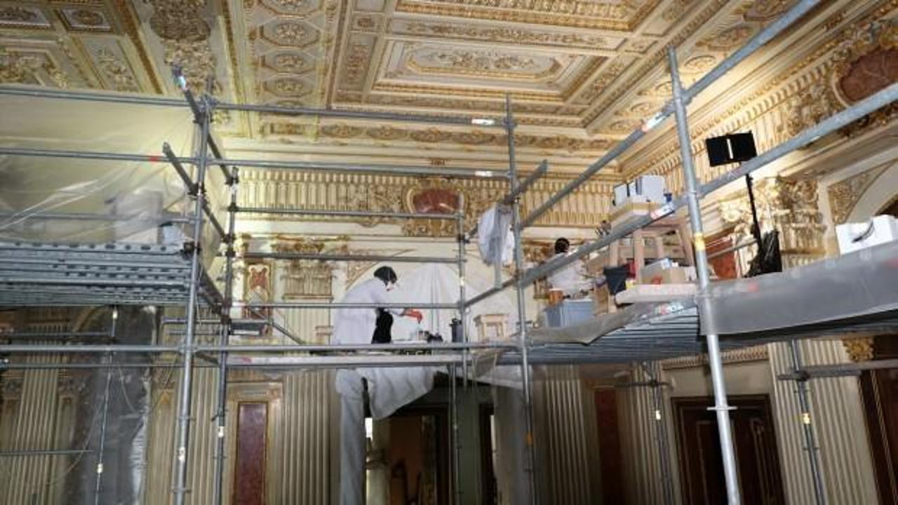 Tarihe tanıklık eden Süfera Salonu restore ediliyor