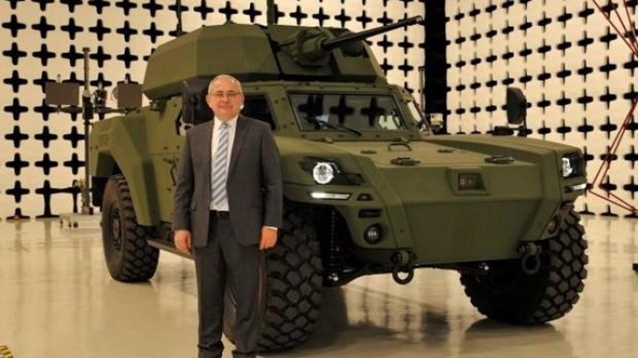 Türkiye'nin ilk elektrikli zırhlı aracı