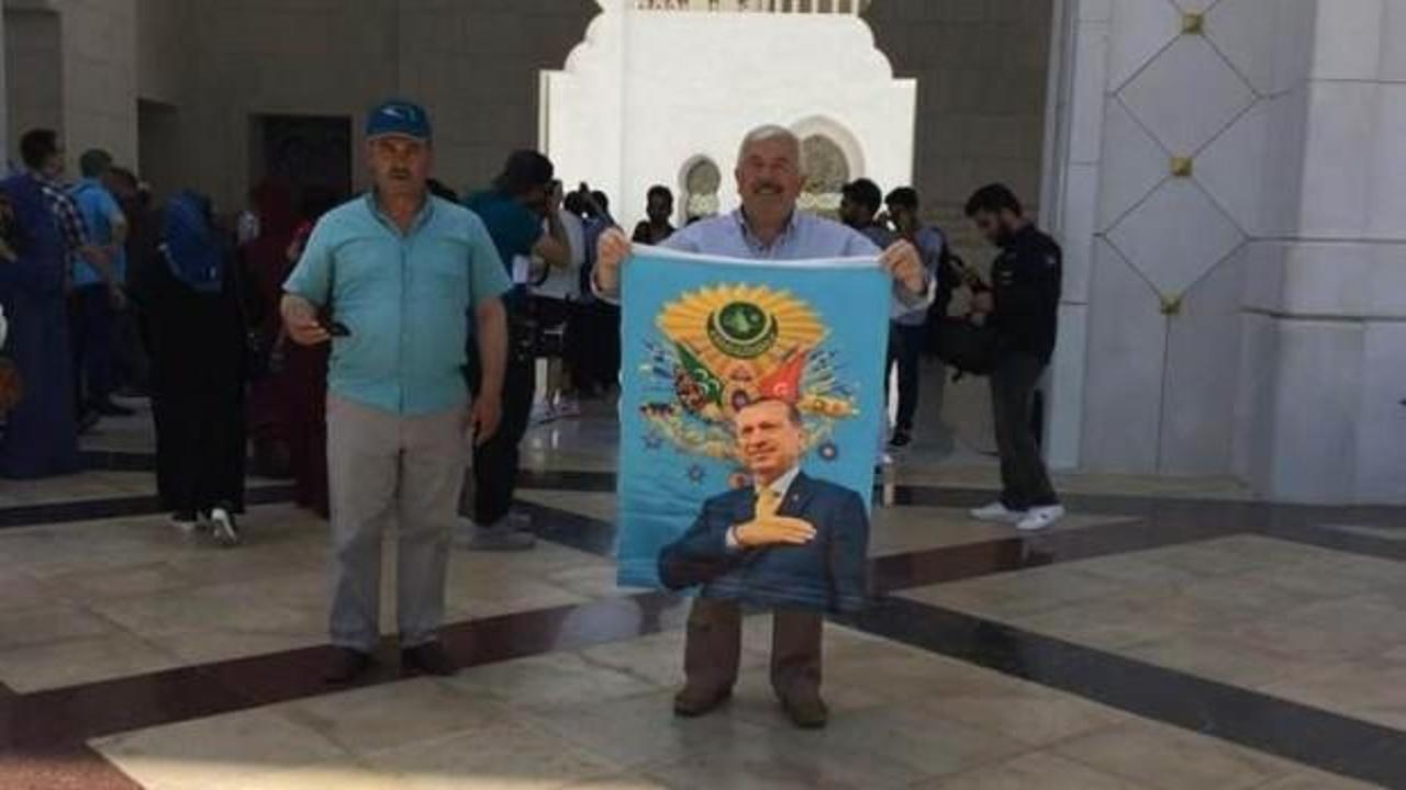 Yer: Dubai... Erdoğan'ın posterini açınca başlarına gelmeyen kalmadı