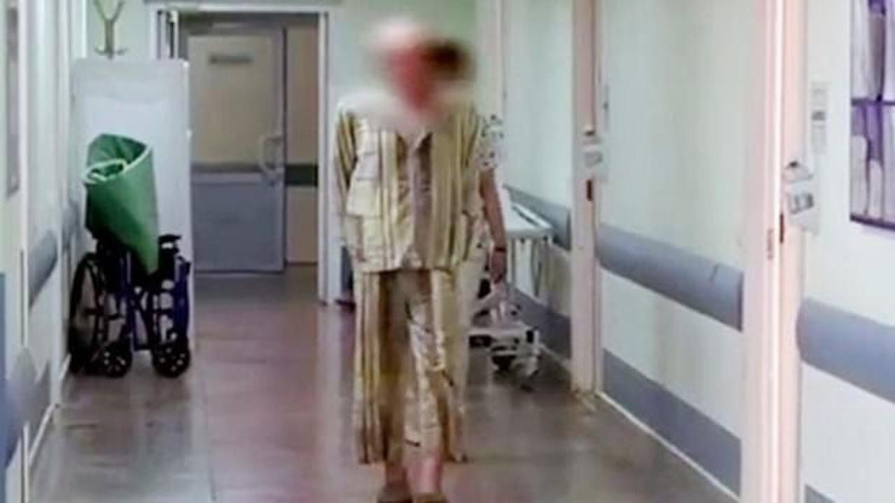 Hastane koridorunda 'yürüyen ölü adam' şoku! Ak Gezenler gerçek oldu