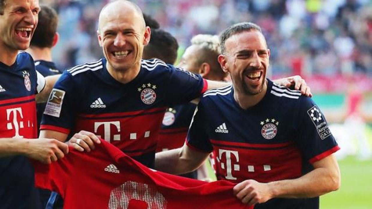 Bayern Münih Ribery ve Robben kararını açıkladı