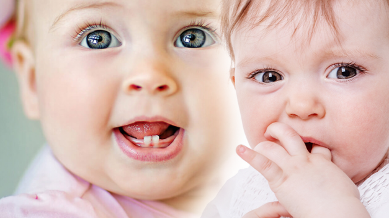 Bebeklerde diş çıkarmaya ne iyi gelir? İlk diş ne zaman çıkar, belirtileri neler? Ateşlenme...
