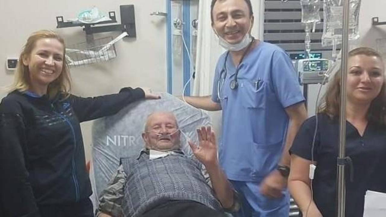 Fel&ccedil; ge&ccedil;irerek geldi, y&uuml;r&uuml;yerek taburcu oldu